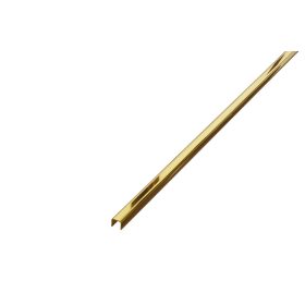   LAMBRO - C Profil - Fényes arany - 10mm széles rozsdamentes acél dekorcsík profil