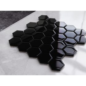 Hexagon Black