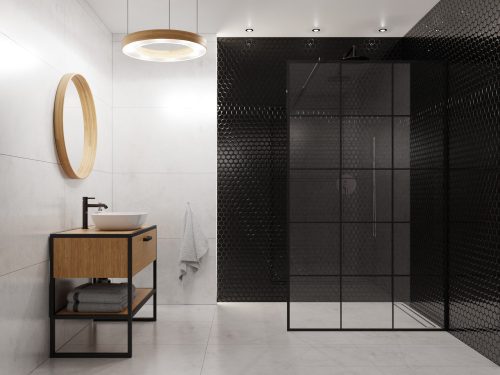 Hexagon Black