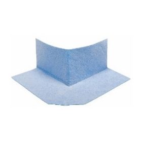  Rodelux Hajlaterősítő TPR sarokelem külső, kék - 120x120mm