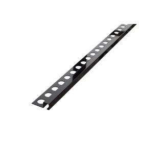   LAMBRO - Q Profil - Fényes Fekete - 10mm - Rozsdamentes acél sarok élvédő profil
