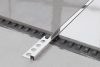 LAMBRO - Q Profil - Fényes Ezüst - 10mm - Rozsdamentes acél sarok élvédő profil
