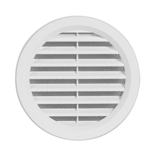 HACO - kerek hálós szellőzőrács - fehér, különböző méretben