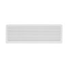 HACO - ajtóba szerelhető szellőzőrács 400x130mm - fehér