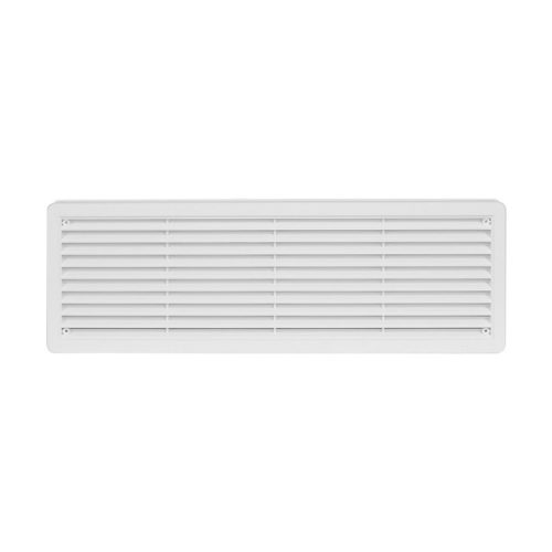 HACO - ajtóba szerelhető szellőzőrács 400x130mm - fehér