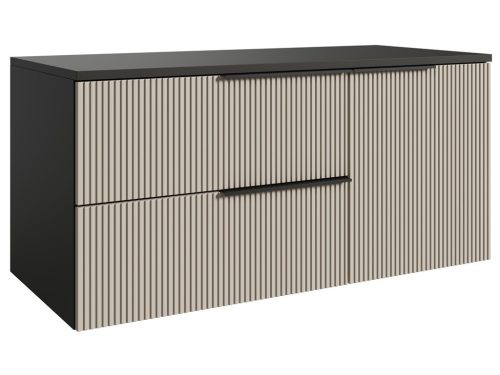 MYLIFE KLERK  ANTRACIT/KASMÍR FÜRDŐSZOBA SZEKRÉNY (100CM)