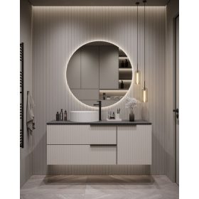  MYLIFE KLERK  ANTRACIT/KASMÍR FÜRDŐSZOBA SZEKRÉNY (120CM)