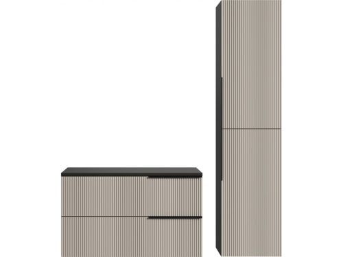 Mylife klerk 80 2 fürdőszoba bútor antracit/kasmír