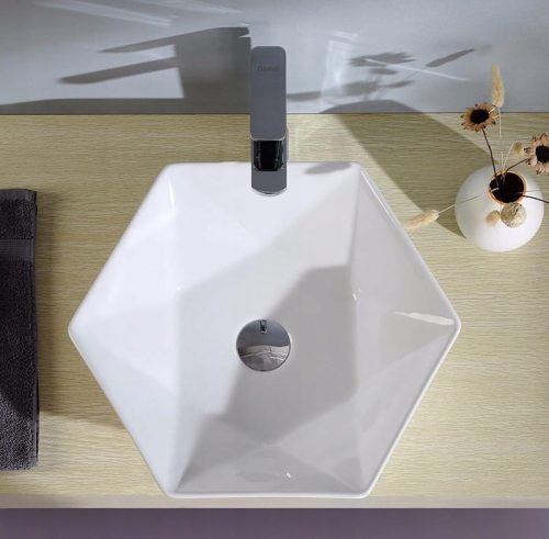 MANVELD SONET GEOMETRIC MOSDÓ FEHÉR